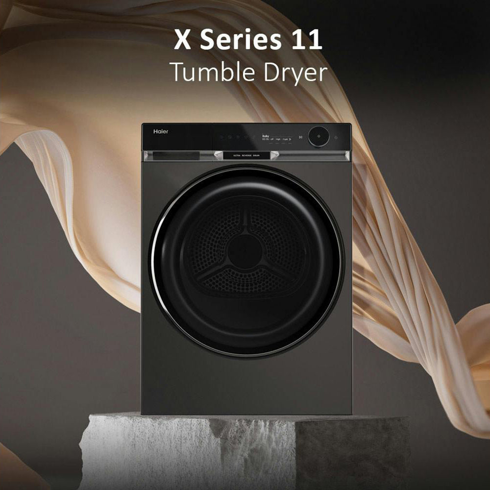Haier X Series 11KG 1400RPM Freestanding Washing Machine | HW110-BD14397PGUK