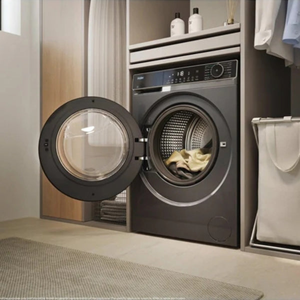 Haier X5 9KG 1400RPM Freestanding Washing Machine - Graphite | HW90BP14357GTUUK