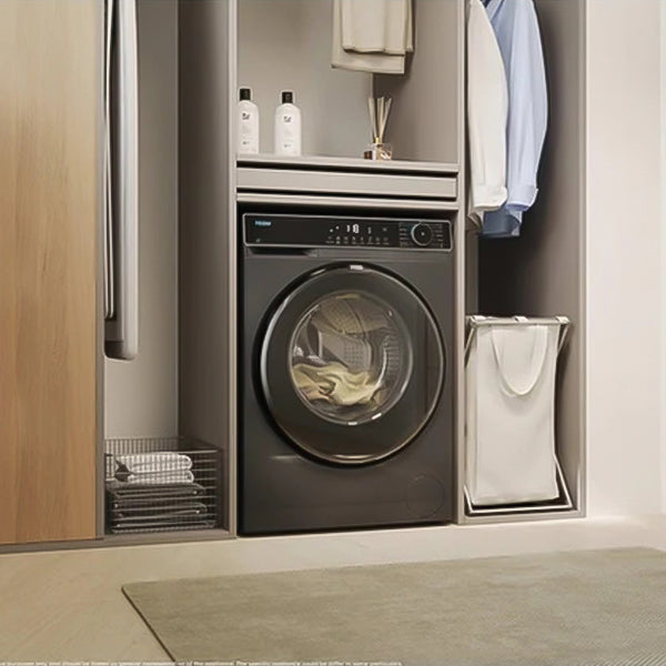 Haier X5 9KG 1400RPM Freestanding Washing Machine - Graphite | HW90BP14357GTUUK