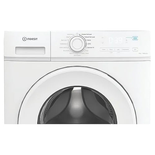 Indesit My Time 8KG 1400RPM Freestanding Washing Machine - White | IMA 864 MY TIME UK