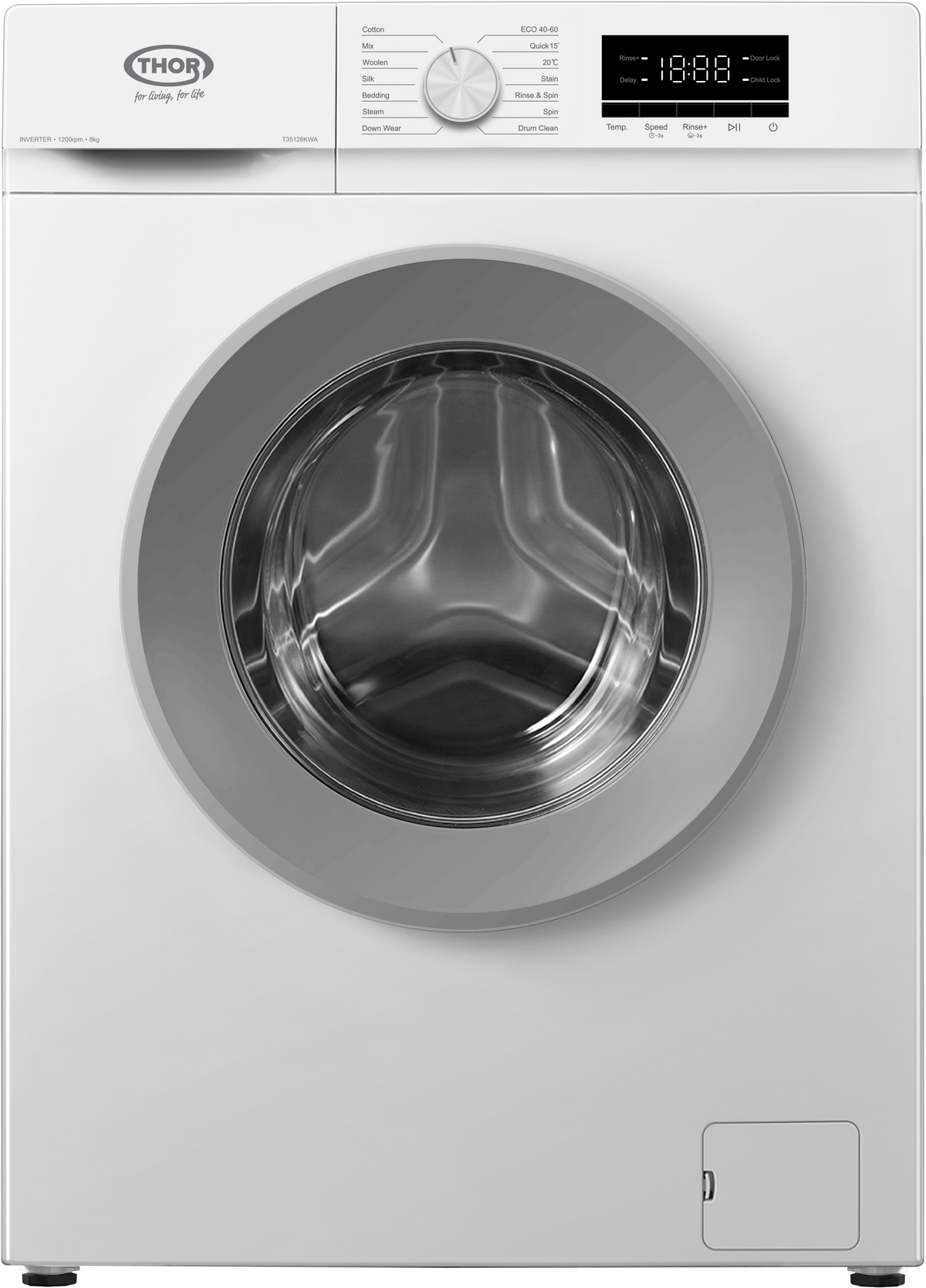 Thor 8KG 1200RPM Freestanding Washing Machine | T35128KWA