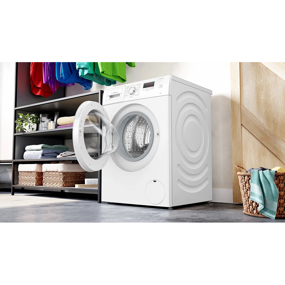 Bosch Series 2 8KG 1400RPM Freestanding Washing Machine - White | WGE03408GB