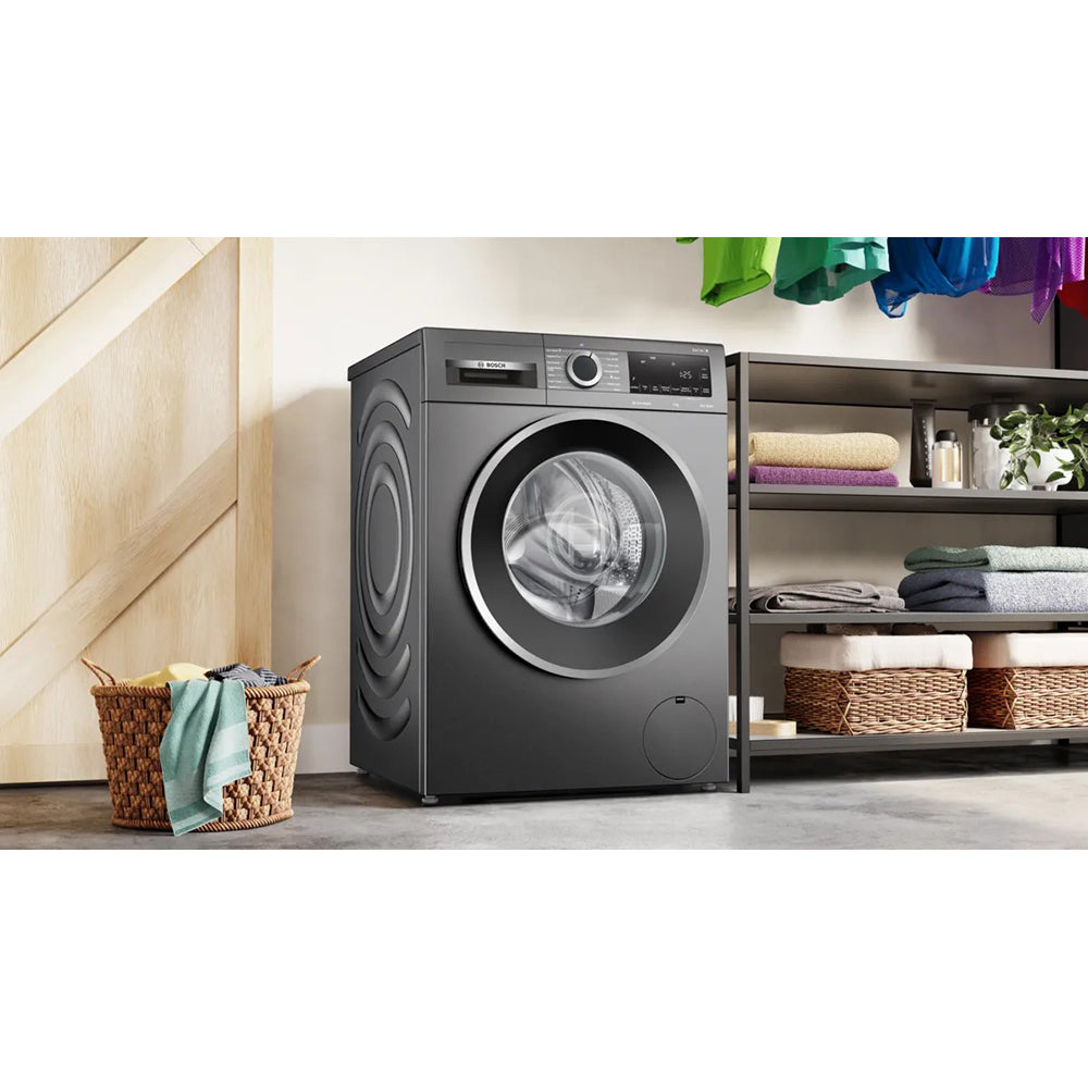 Bosch Series 6 9KG 1400RPM Freestanding Washing Machine - Graphite | WGG244ZCGB