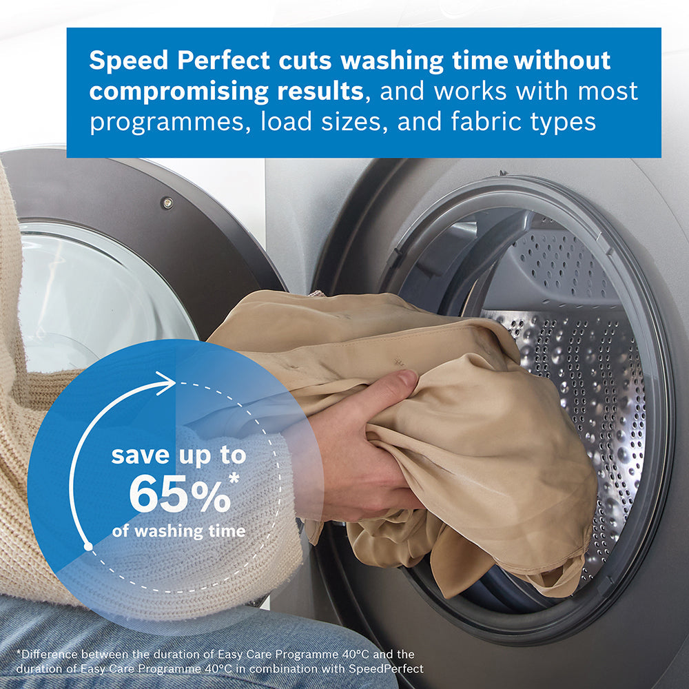 Bosch Series 6 9KG 1400RPM Freestanding Washing Machine - Graphite | WGG244ZCGB