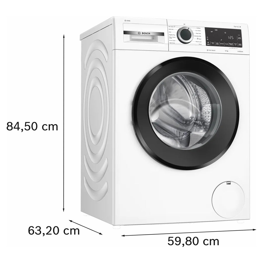 Bosch Series 6 10KG 1400RPM Freestanding Washing Machine - White | WGG254F1GB
