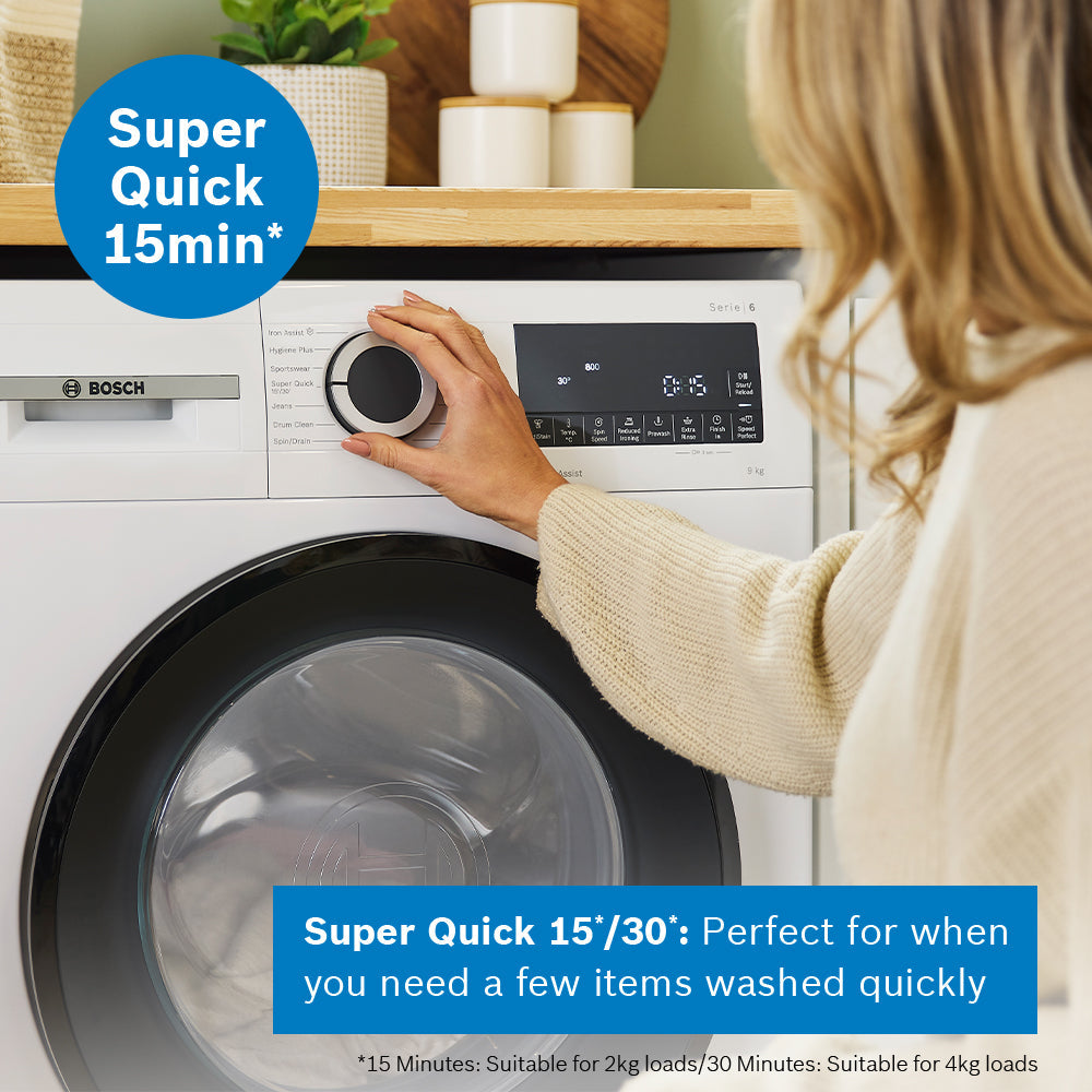 Bosch Series 6 10KG 1400RPM Freestanding Washing Machine - White | WGG254Z1GB
