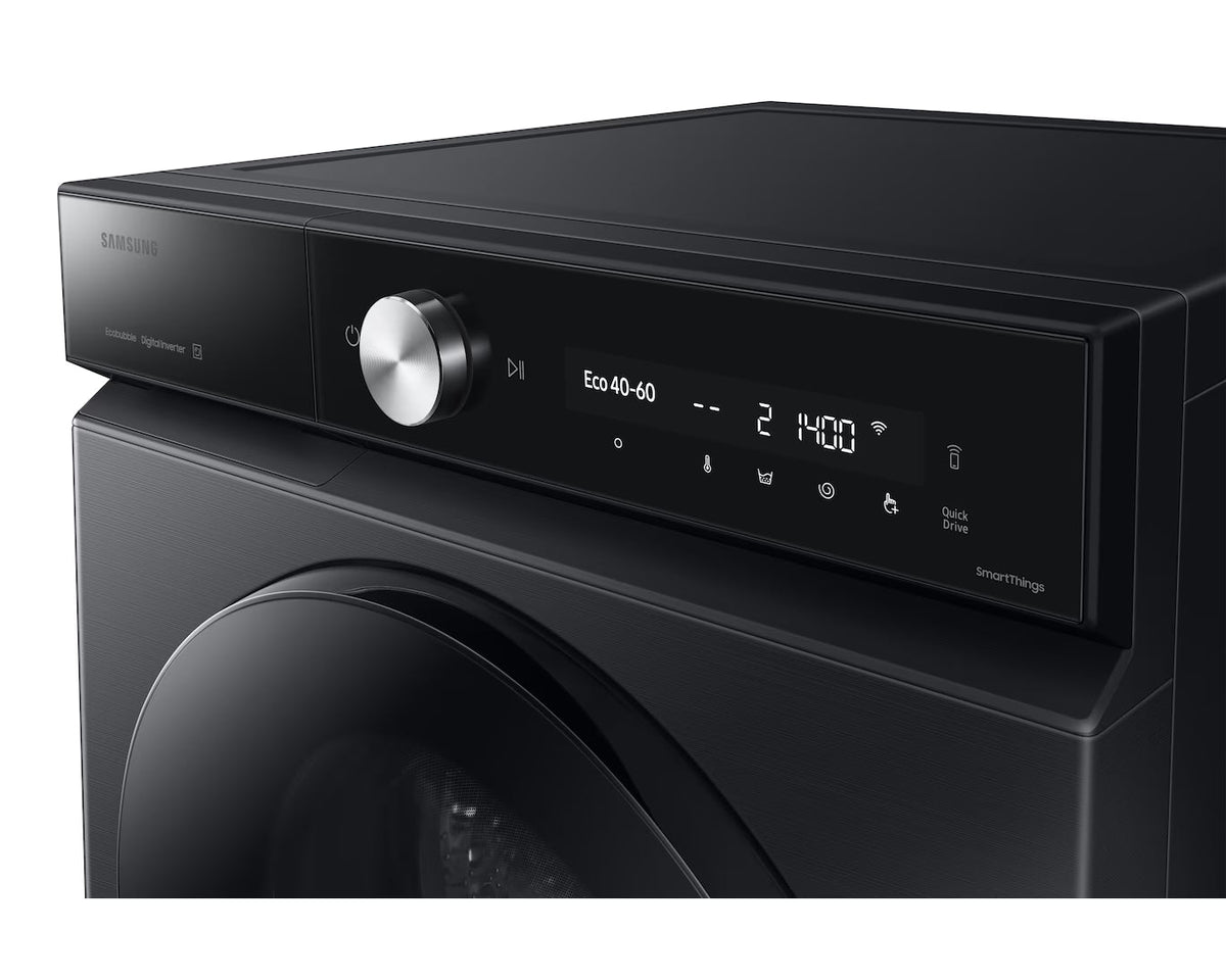 Samsung Series 8 Bespoke 11KG 1400RPM Freestanding Washing Machine - Black | WW11DB8B95GBU1
