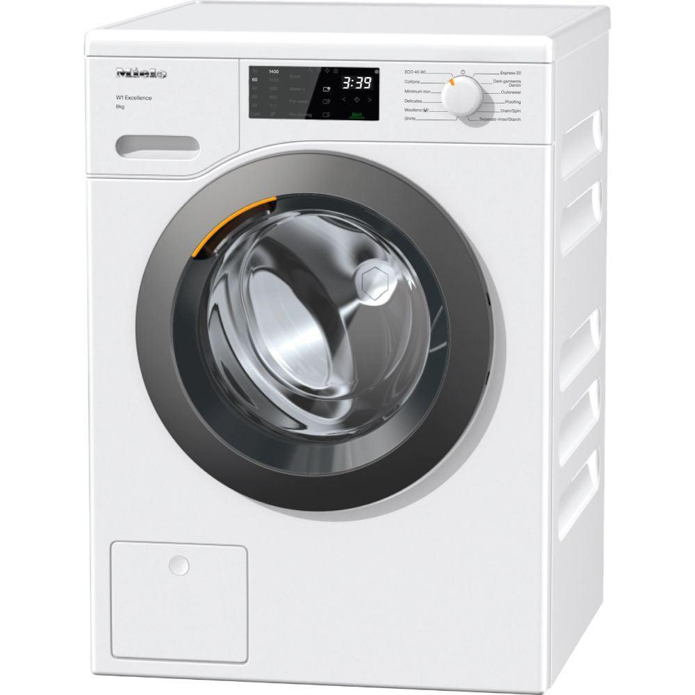 Miele 8KG 1400 Spin Freestanding Washing Machine - Lotus White | WED 025 WPS