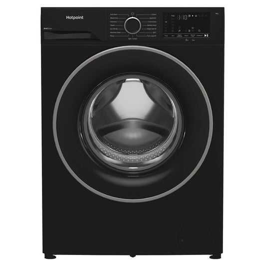 Hotpoint 9KG 1400RPM Freestanding Washing Machine - Black | H 91B ANTI STAIN IRE
