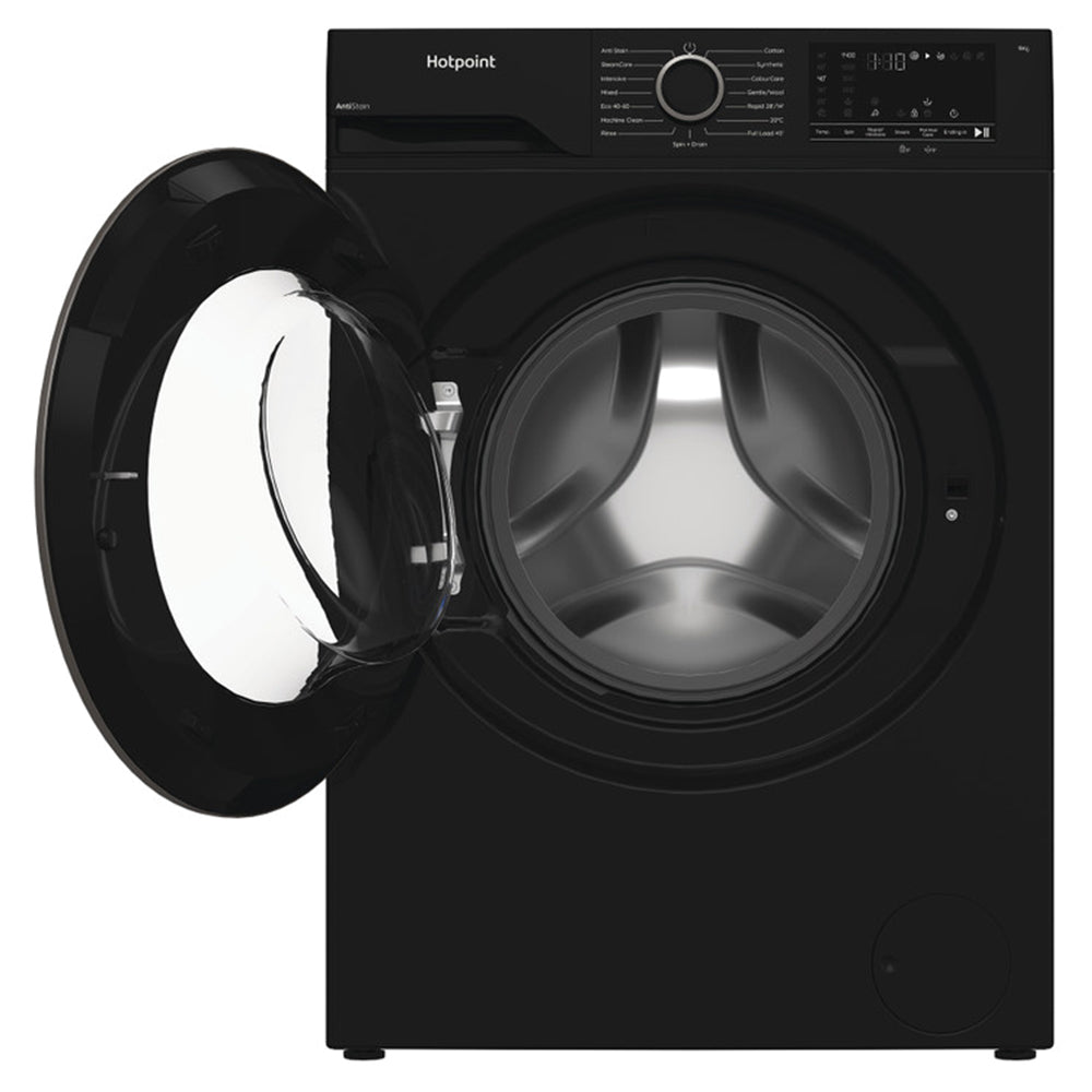 Hotpoint 9KG 1400RPM Freestanding Washing Machine - Black | H 91B ANTI STAIN IRE