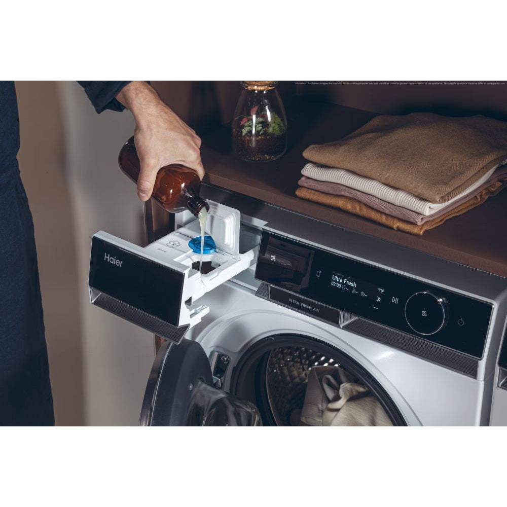Haier X Series 11KG 1400RPM Freestanding Washing Machines - White | HW110-BD14397UUK