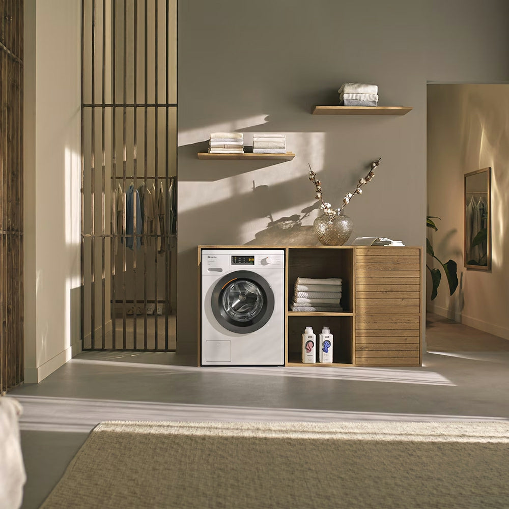 Miele W1 Active 8KG 1400RPM Freestanding Washing Machine - Lotus White | WEA 125