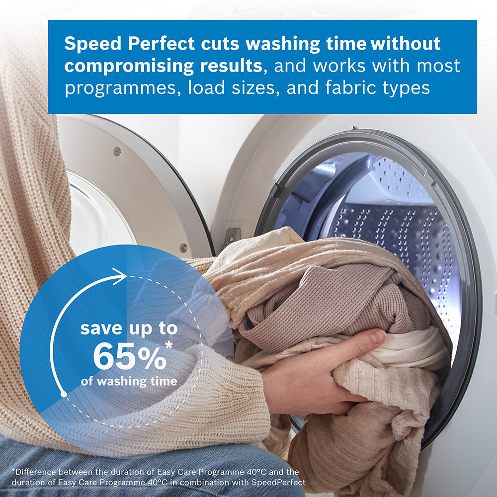 Bosch Series 2 8KG 1400RPM Freestanding Washing Machine - White | WGE03408GB