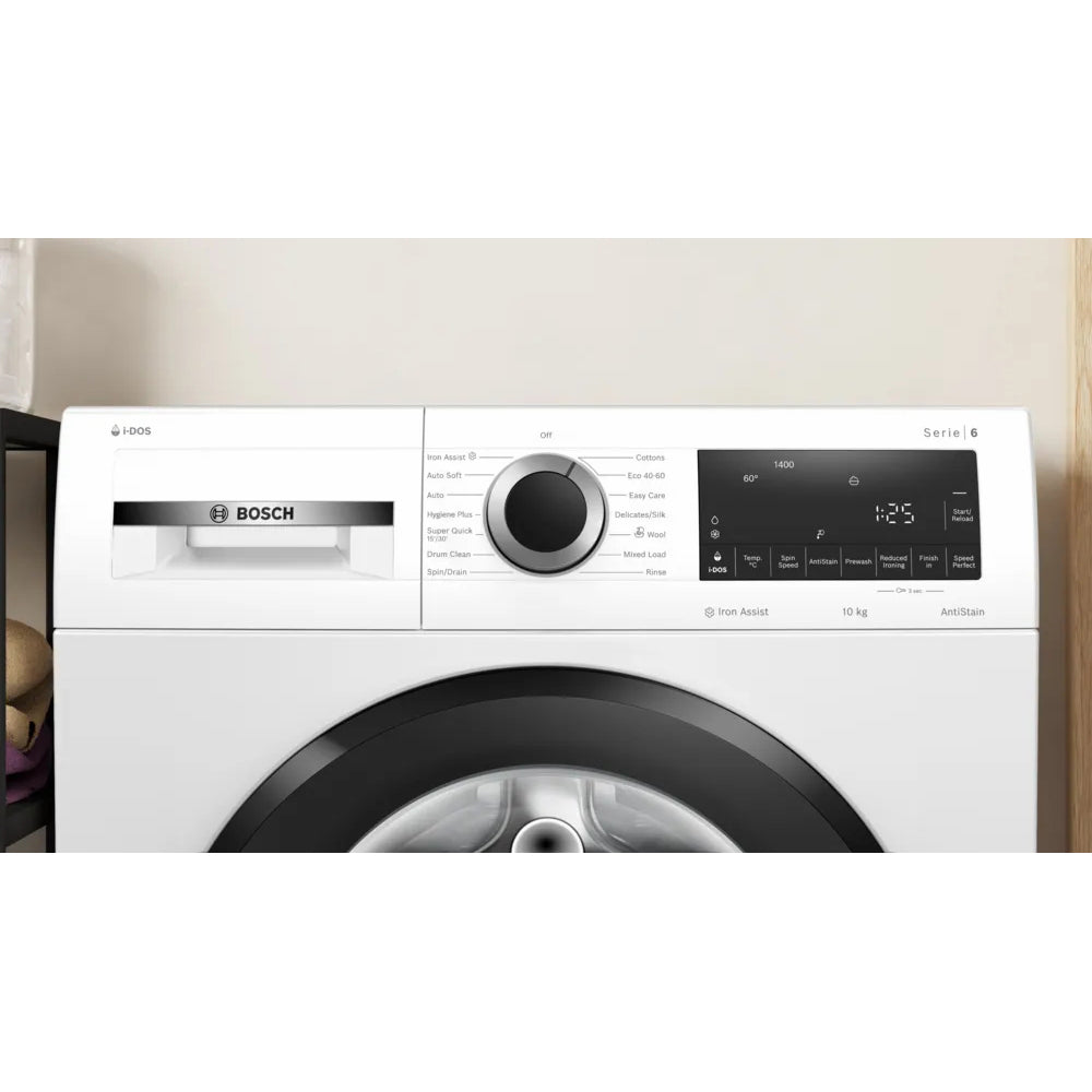 Bosch Series 6 10KG 1400RPM Freestanding Washing Machine - White | WGG254F1GB