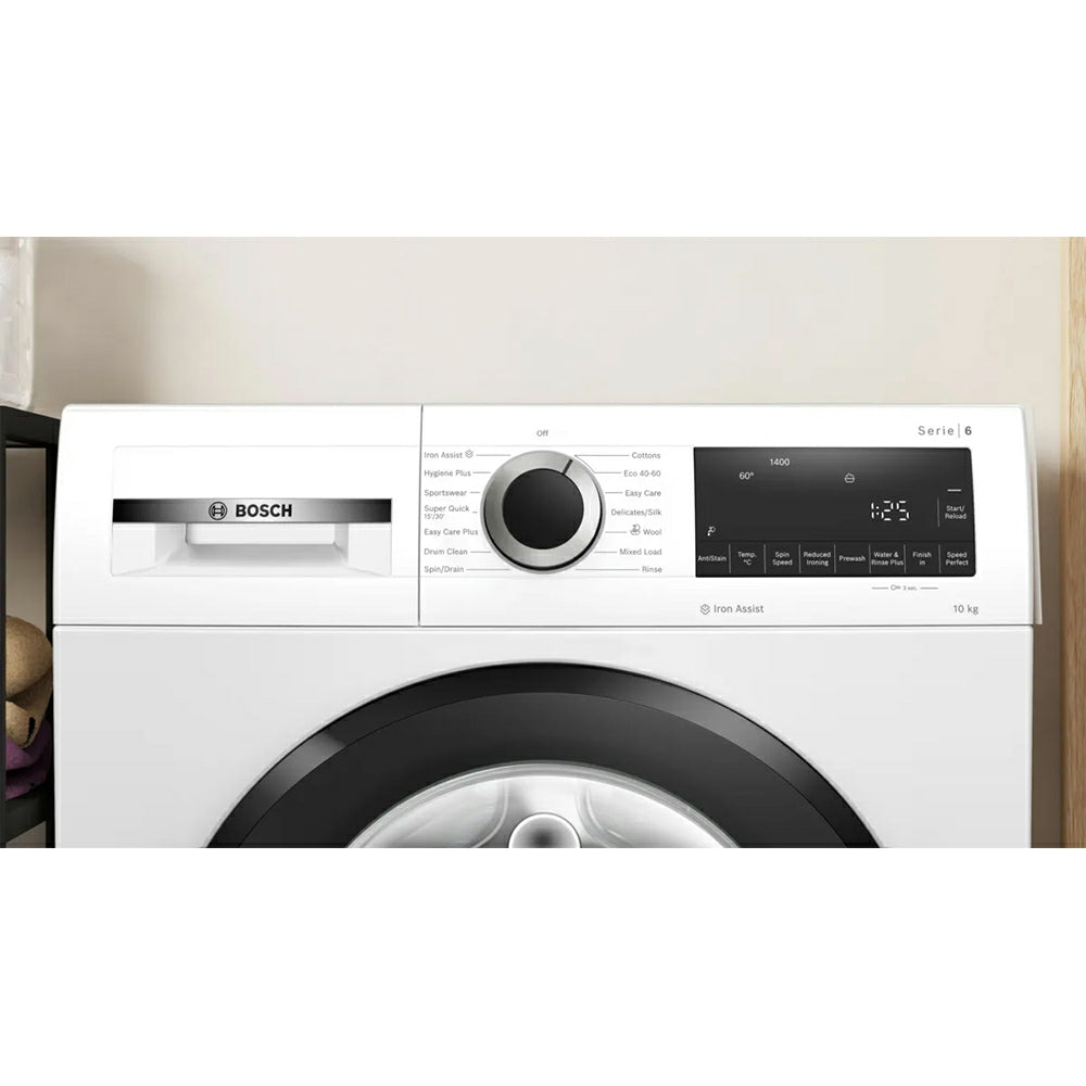 Bosch Series 6 10KG 1400RPM Freestanding Washing Machine - White | WGG254Z1GB