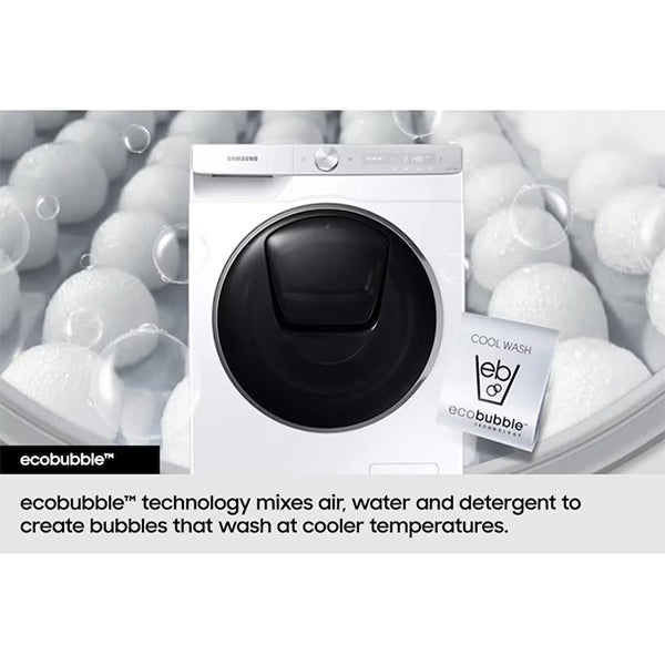 Samsung Series 5 AI Energy 10KG 1351RPM Freestanding Washing Machine - White | WW10FG5U34AEEU