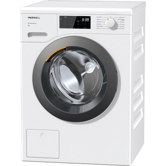 Miele 8KG 1400 Spin Freestanding Washing Machine - Lotus White | WED 025 WPS